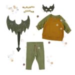 DIY Outfit Fasching - Kostüm Drache