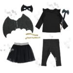 DIY Outfit Fasching - Kostüm Fledermaus