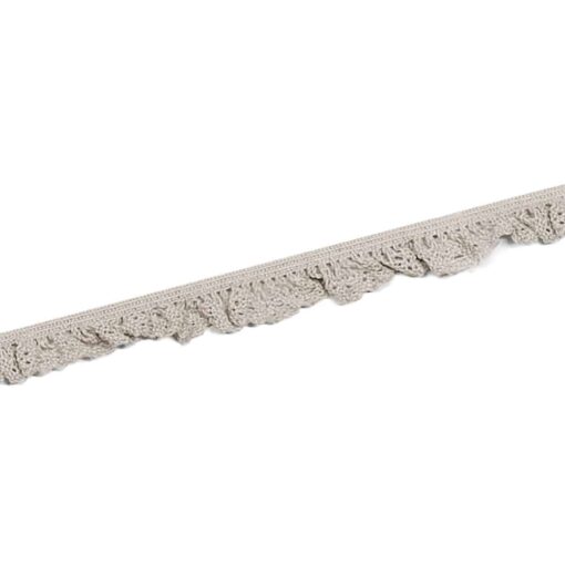 Baumwollspitze – elastisch – Sand Beige