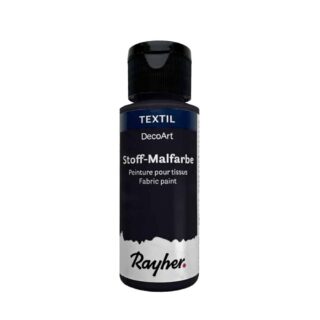 Stoffmalfarbe - Schwarz - Rayher