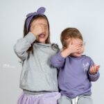 DIY Stoffe Outfit - Shirt Finn & Hose Levin & Tüllrock Tülli & Hoodie Emil & Haarband Hailey