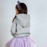 DIY Stoffe Outfit - Tüllrock Tülli & Hoodie Emil & Haarband Hailey