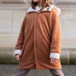 DIY Stoffe Outfit - Mantel Mika-Hoodie Emil-Beanie Noel- Leggings Luany