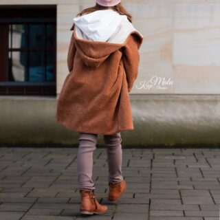 DIY Stoffe Outfit - Mantel Mika-Hoodie Emil-Beanie Noel- Leggings Luany