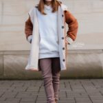 DIY Stoffe Outfit - Mantel Mika-Hoodie Emil-Beanie Noel- Leggings Luany