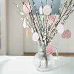 DIY Stoffe Inspiration - funkelnde Ostereier