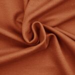 French Terry - Leichter Kuschelsweat - Helles Rost Orange