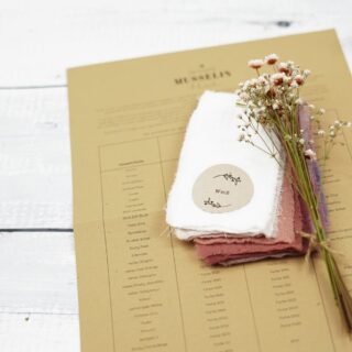 DIY Stoffe Inspiration - Musselin Musterbox