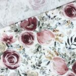 Musselin - Berry Roses - Warmweiß