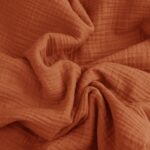 Musselin - Helles Rost Orange