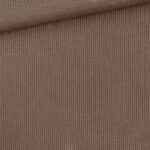 Rippenjersey - Schlauchware - Schlamm