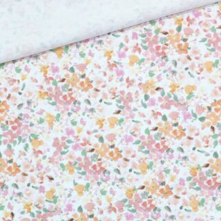Single Jersey - Sunny Meadow Flowers - Weiß