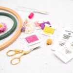 DIY Stoffe Mix Inspiration - Sticken