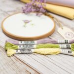 Mini-Stickset - Pastell-Blümchen