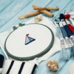 Mini-Stickset - Segelboot