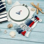 Mini-Stickset - Segelboot