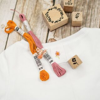 DIY Stoffe Outfit Sticken Inspiration - Shirt Schelmy