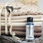 DIY Stoffe Inspiration - Stoffmalfarbe Extreme Sheen Silber