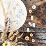 DIY Stoffe Inspiration - Größenlabels & Knöpfe