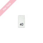 Größenlabel - 10er Pack - 40