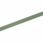 Baumwoll-Flachkordel 17 mm – Rauchgrün