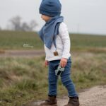 DIY Stoffe Outfit - Dreieckstuch - Schelmy - Beanie Noel - Luany