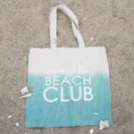 Plottermotiv - welcome to the Beach Club - Stoffbeutel
