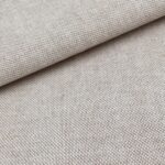 Leichter Canvas in Leinenoptik – Dunkles Natur Melange