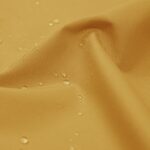 Leichter Outdoorstoff - wasserdicht - Senfgelb