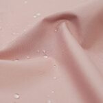 Leichter Outdoorstoff - wasserdicht - Wolkenrosa