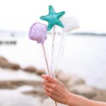 DIY Stoffe Inspiration - Zauberstab - Muschel & Seestern