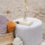 DIY Stoffe Inspiration-Sitzpouf