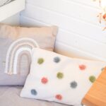 DIY Stoffe Inspiration - Kissen mit Hotelverschluss-Stick