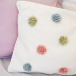 DIY Stoffe Inspiration - Kissen mit Hotelverschluss-Stick