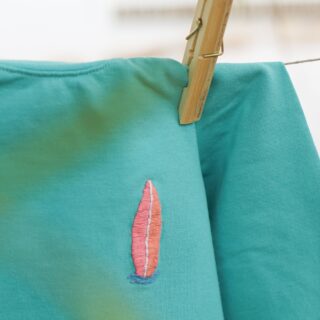 DIY Stoffe Outfit -Mini Stickset Beachfeeling