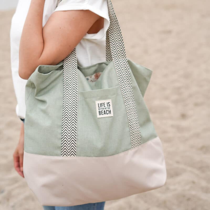 DIY Stoffe Inspiration - Strandtasche