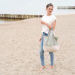 DIY Stoffe Inspiration - Strandtasche & Shirt Finja