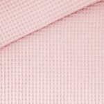 Waffelpique - Zartes Altrosa