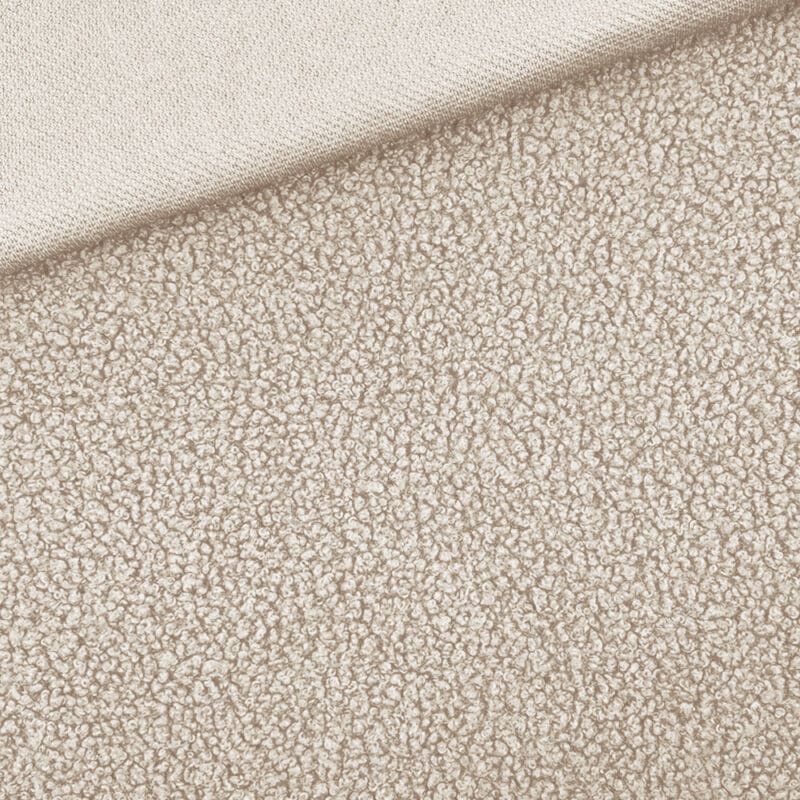 Bouclé Teddyfleece - Sand Beige