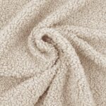 Bouclé Teddyfleece - Sand Beige
