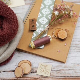 DIY Stoffe Outfit - Loop Schal