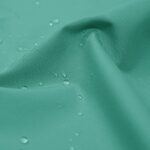Leichter Outdoorstoff - wasserdicht - Dunkles Aquamarin