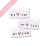 Weblabel - Loop “My favorite Item” – 35 x 11 mm - 3 Stück