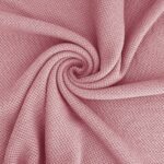 Leichter Baumwoll-Grobstrick in Perloptik – Dusty Rose