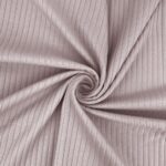 Breiter Rippenjersey – Helles Altrosa