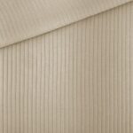 Breiter Rippenjersey – Light Mocca