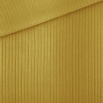 Breiter Rippenjersey - Senfgelb 2