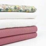 Popeline – Wiesenblumen Zartes Rauchgrün – ORGANIC