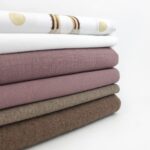 Popeline – Dots & Rainbows – Weiß