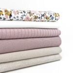 Waffel Jersey – Cream meliert